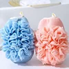 1pc Double Sides Portable Bath Gloves Body Scrubber Shower Exfoliating Sponge Body Cleaning Brush Massage Mesh Bathing Tool 1