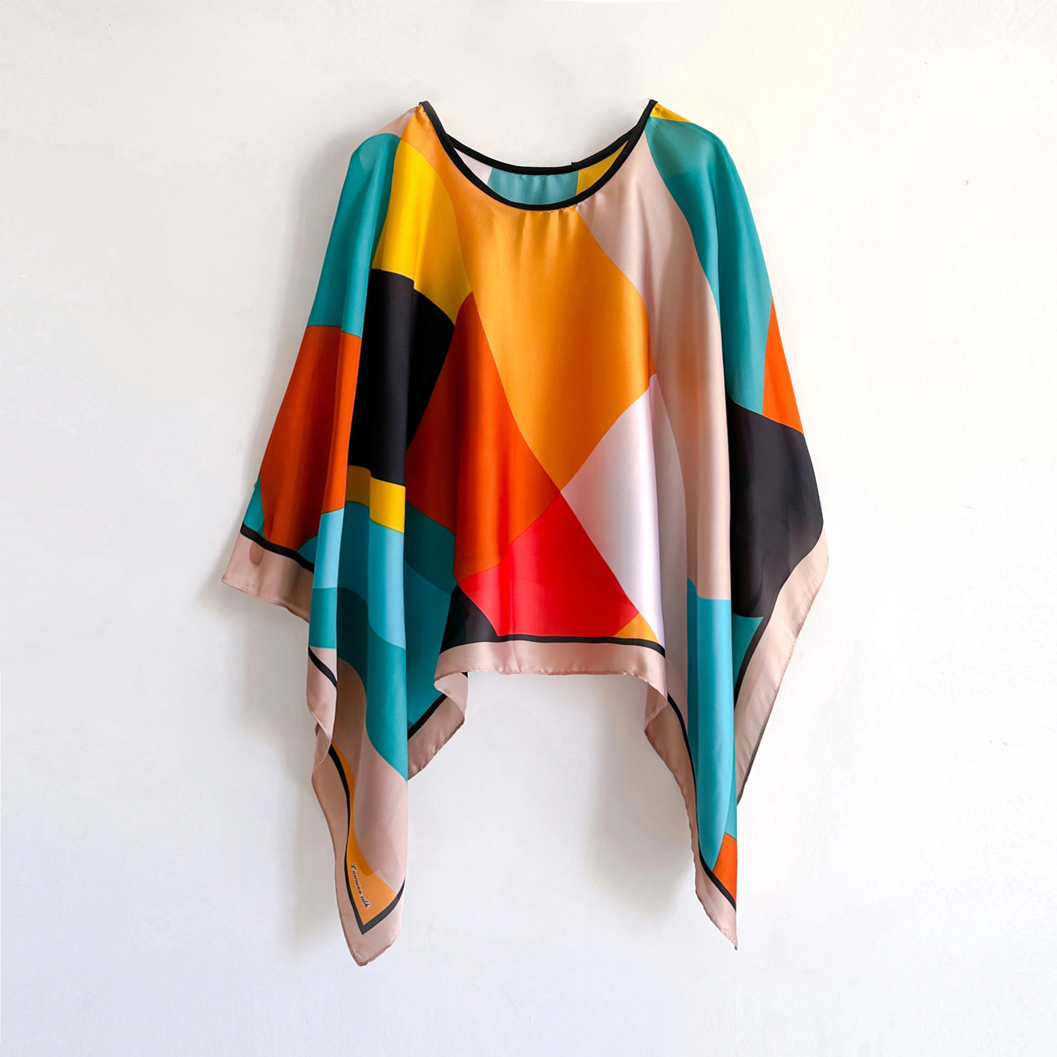 2024 Shawls Summer Beach Sexy Women Fashion Print Chiffon Smock Bikini Cover Up Loose Blouse Sunscreen Comfortable Poncho Hot