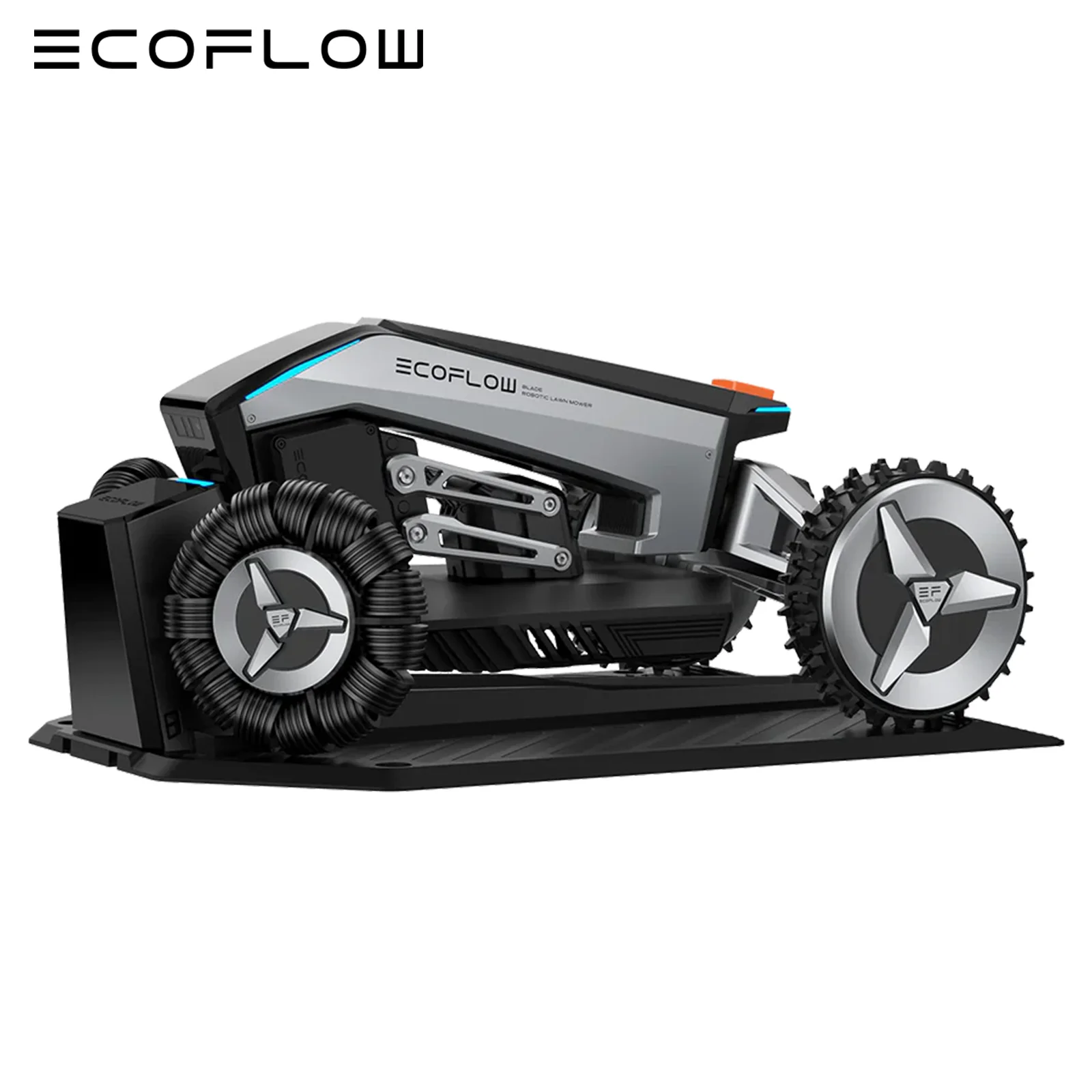 Everything Is Solar EcoFlow BLADE Robotic Lawn Mower GPS Planning RTK
