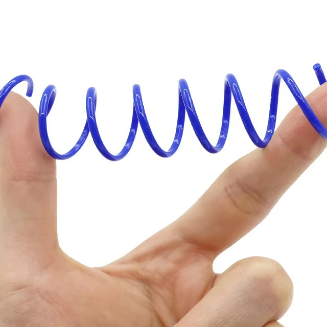 Plastic Spring Jumping Cat Toy 4