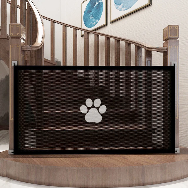 Pet Barrier Fences Portable Folding Breathable Mesh Cat and Dog Safety Fences Pet Supplies to Ensure Pet Safety Pet Barrier Fences Portable Folding Breathable Mesh Cat and Dog Safety Fences Pet Supplies to Ensure Pet Safety
