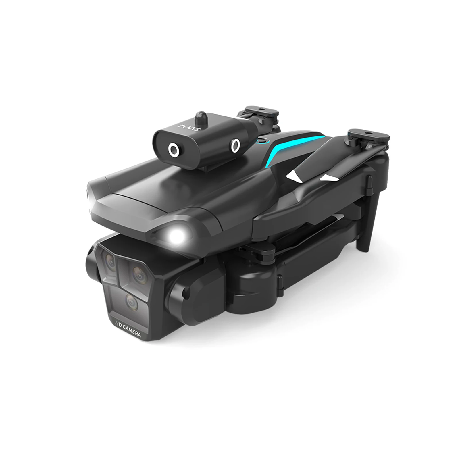 Drone 4K 5 Caméras 360° Pliable WiFi 5G avec Évitement d'Obstacles
