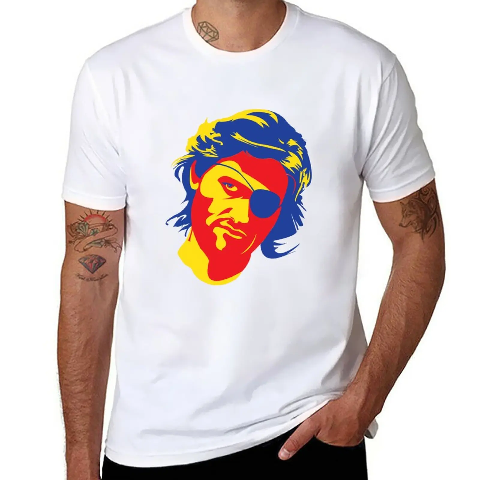 

New Plissken, Snake Plissken T-Shirt black t shirt anime clothes Blouse Men's t shirts