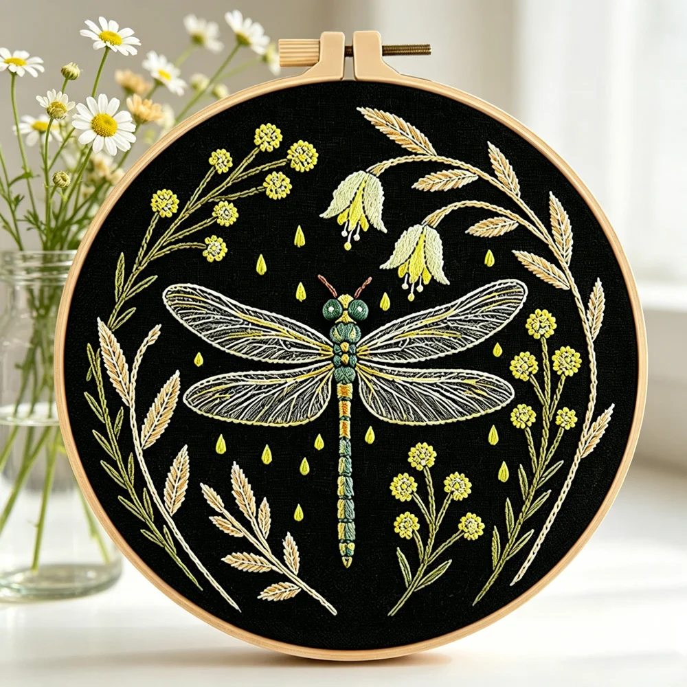Insect Flower Embroidery Kit 2