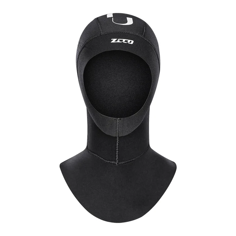 Diving Hood - Neoprene Wetsuit Dive Hood 3MM 5MM for Men Women Dive Cap Surfing Thermal Hood for Water Sports 2