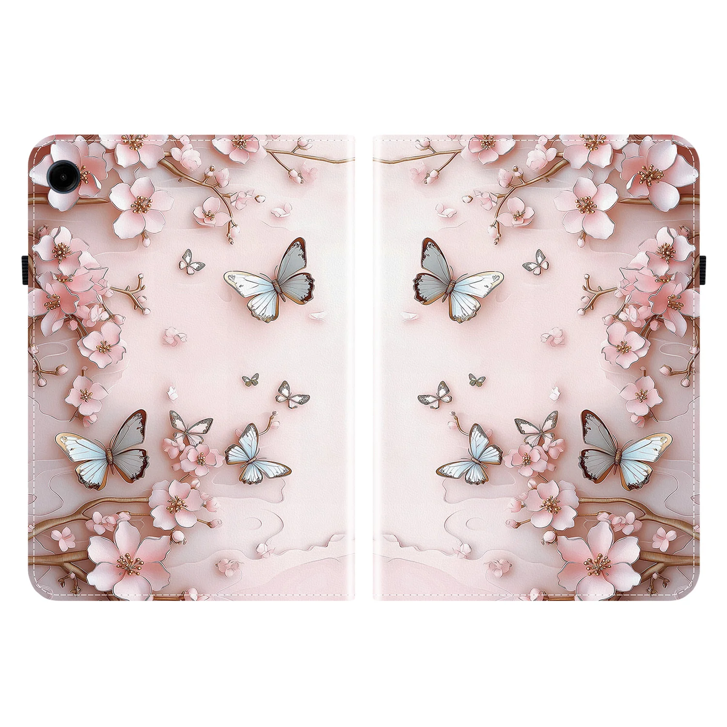 3D Cute Cats PU Leather Tablet Cover with Stand