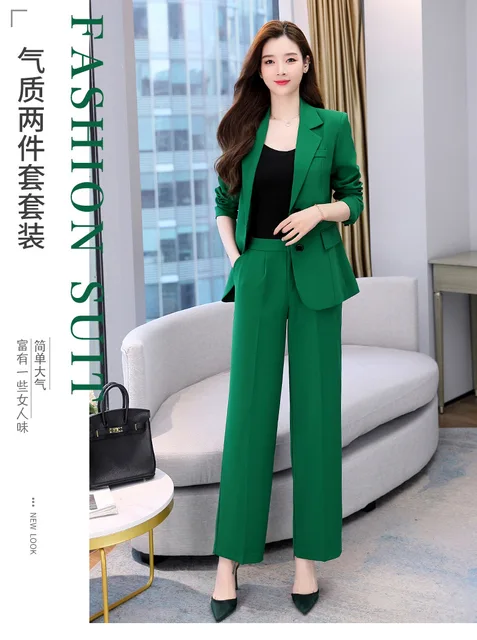 Two Piece Summer Outfits Meichang Blazer And Pants Set For Women