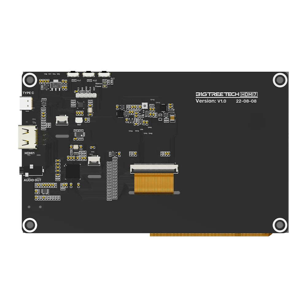 Bigtreetech-tela Sensível ao Toque para Raspberry pi Placa Manta M8p Hdmi7 V1.2 Hdmi Ips Peças de Impressora 3d - Imagem 3