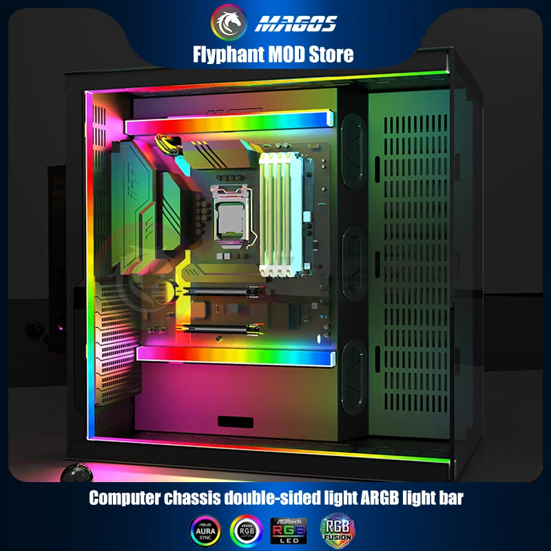 Accessories Case Pc Rgb Led Pc Case Aura Sync Rgb Light Pc Case