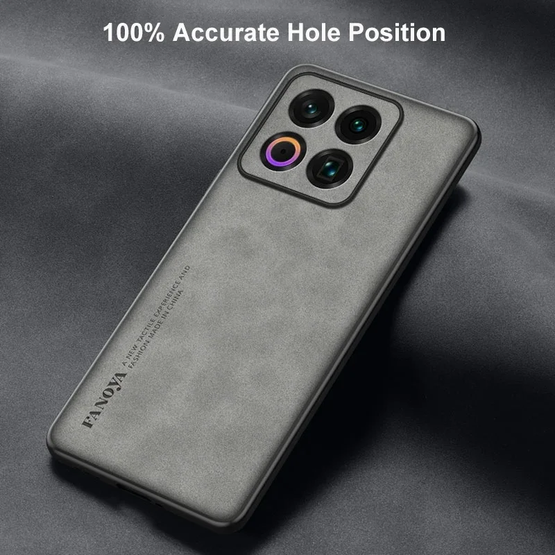 Luxury PU Leather Shockproof Phone Case with TPU Silicone Full Protection