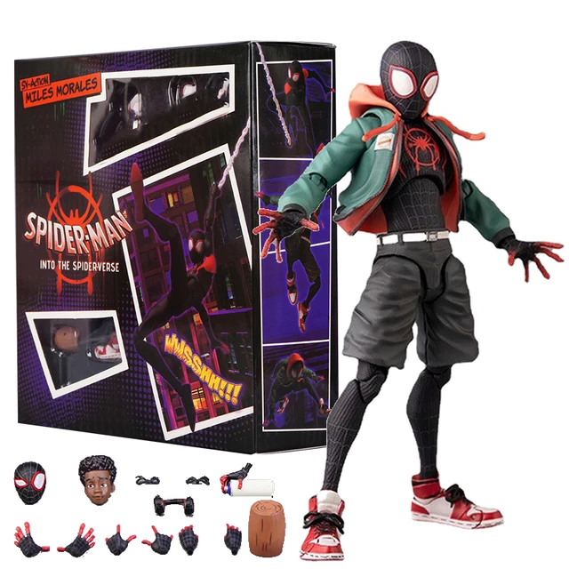 Marvel Sv Miles Morales Action Figure Jouets Mobiles pour Enfants