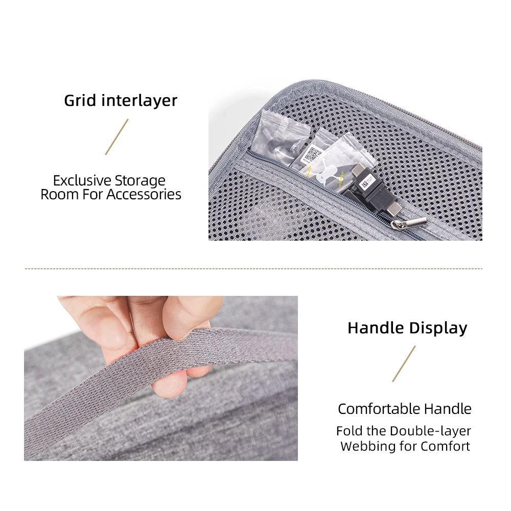 Portable Hard EVA Carrying Case Protective Sotrage Shoulder Bag Box for DJI Mini 4 Pro Remote Battery Accessories Drone Accessories Drone Storage Bag Drone Storage Case