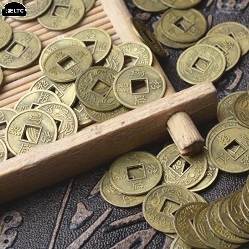 Antique Coins Chinese Feng Shui Lucky Coins Set 1/10/100pc