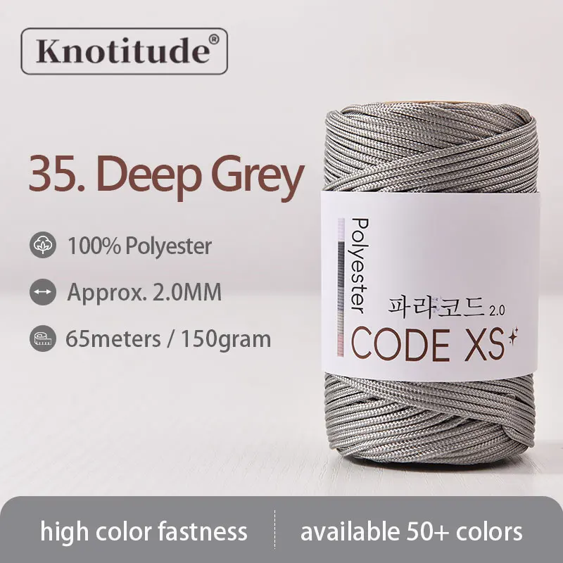 Durable 2mm Paracord - 65m Outdoor Adventure Cord