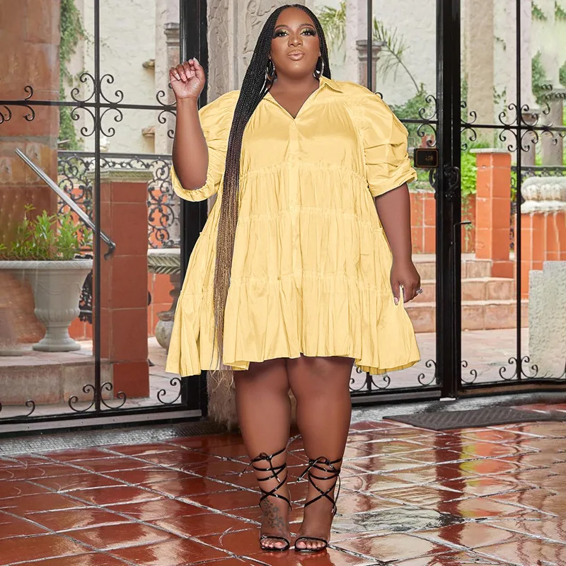 Plus Size Women Dress Summer Elegant Loose Skirt 2022 Luxury Party Evening Maxi Gown Lady Blouse Clothes Bodycon Fashion Outfits