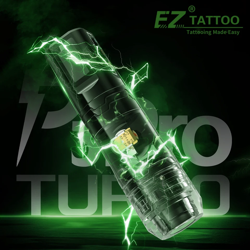 EZ P3 Pro Turbo 2.0 Wireless Battery Tattoo Pen Machine 2.5