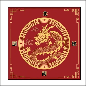 Dragon Mahjong Table Mat 1