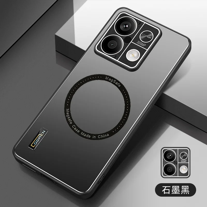 Mi13T Case Wireless Charging Camera Shockproof Armor Cases For Xiaomi Xiomi Mi 13T Xiaomi13T 13 T Pro Car Magnetic Protect Shell