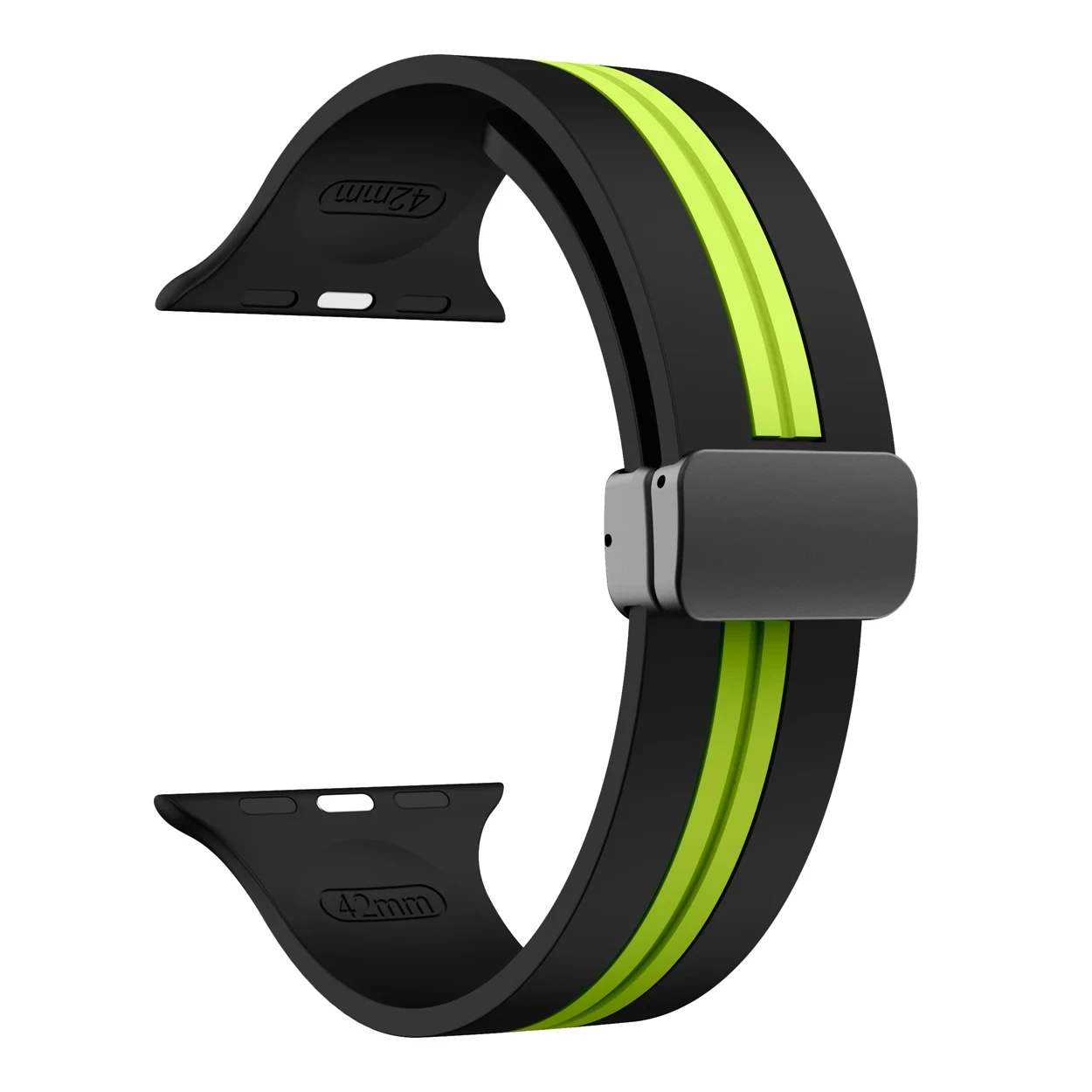 Premium Silicone Smartwatch Band - Durable & Stylish Replacement Bracelet