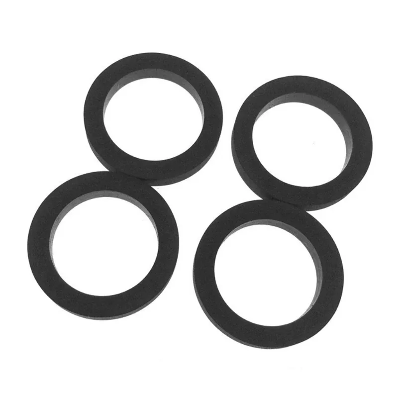 4Pcs Thickness Idle Wheel Pulley Belt Loop Idler Rubber Ring for SHARP 700 Cassette Deck Tape Recorder Stereo Player