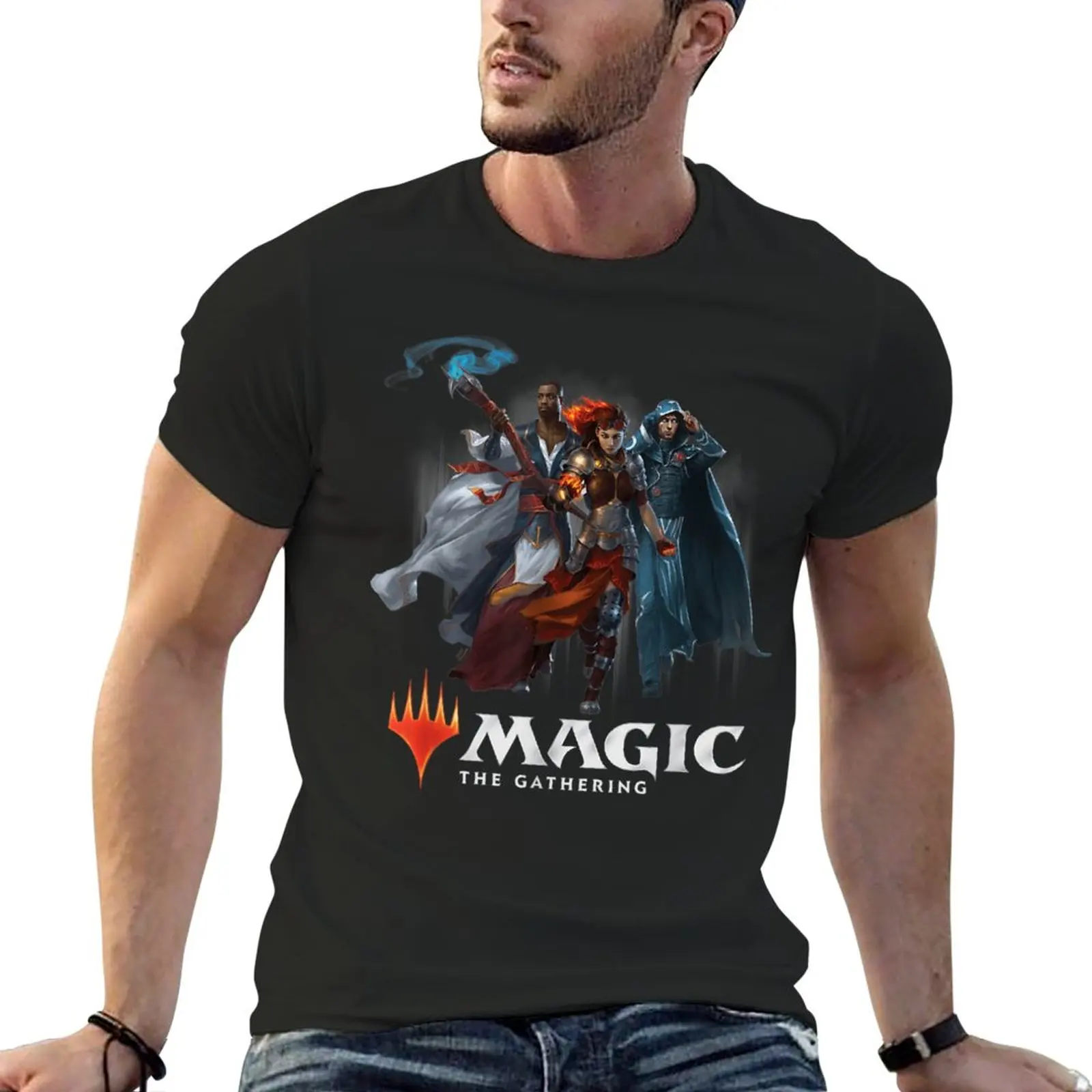 

Magic The T-Shirt sports fan t-shirts summer top T-shirt short t shirts for men cotton