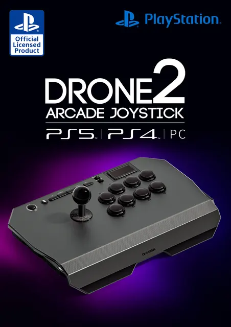 QANBA Drone 2 Arcade Joystick Fighting Stick for PS5 PS4 PC 