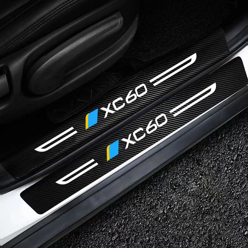 4 Stuks Roestvrijstalen Auto-Instaplijsten voor Volvo XC40
