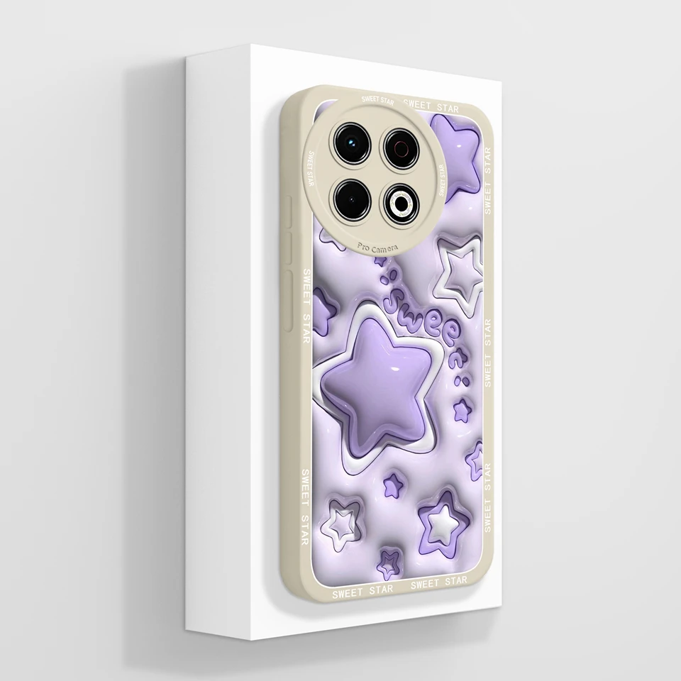 Elegant Flower Design Shockproof Anti-Fingerprint Case with Camera Protection