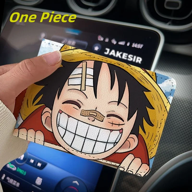 

One Piece Luffy Zoro Driver's License Protective Cover Two-in-one Motor Vehicle Photo ID Driver's License Book Leather Case pu