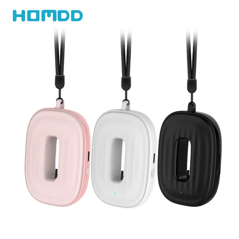 Personal Wearable Air Purifier Necklace Air Ionizer Hanging Neck Portable Air Cleaner Formaldehyde Removal Home Car Accessories