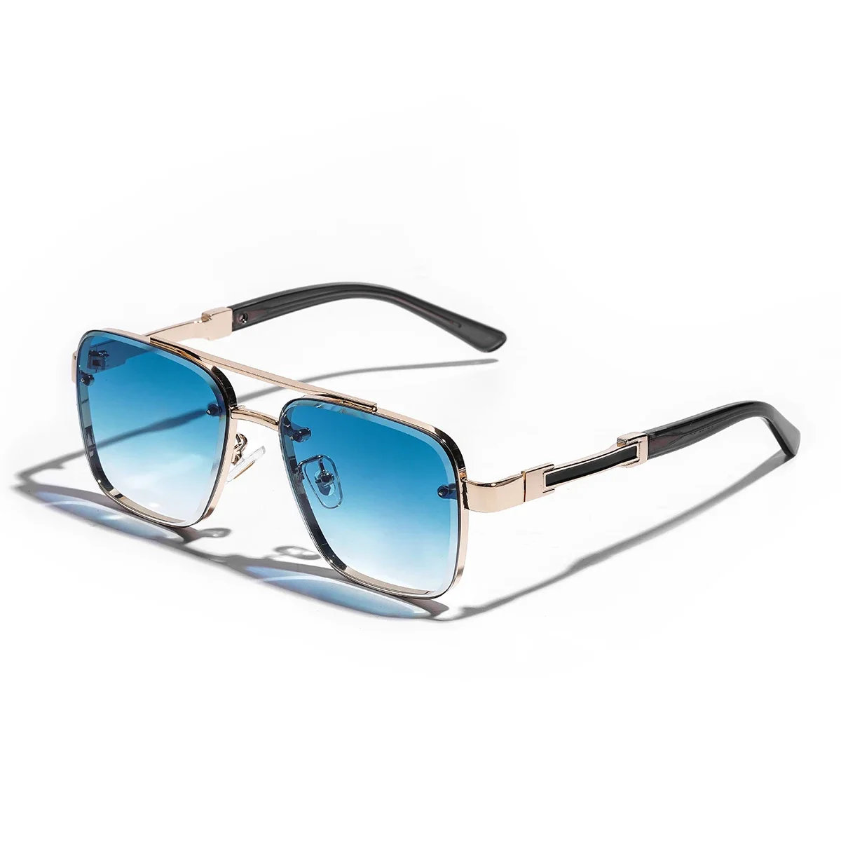 Vintage Men's Full Frame Polarized Sunglasses with UV400 Protection