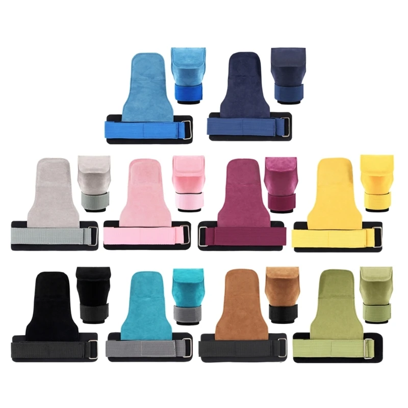 

Fitness Weight Lifting Gloves Workout Protector Grip Support Straps Weightlifting Grip Pads NonSlip Grip Gloves Dropship