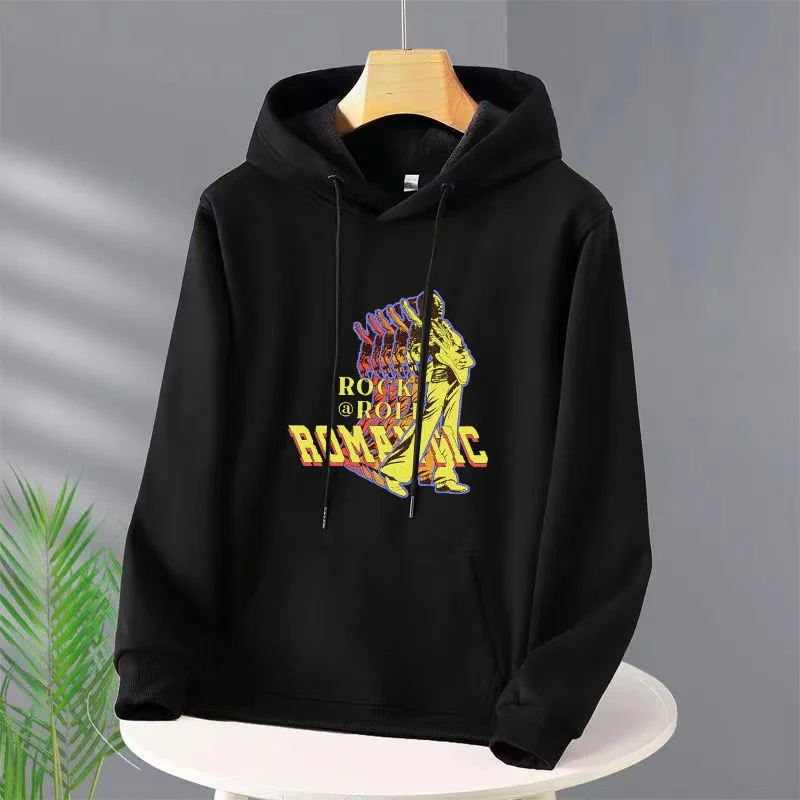 

Autumn Luxury Brand Rock For Men's Fashion Long Sleeve Pullover Hooded Sweatshirts Unisex Hoodies Casual Streetwear Clothing