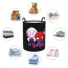 Ghost Spider Foldable Laundry Baskets Dirty Clothes Toys Sundries Storage Basket Large Waterproof Box For Home Kids 3