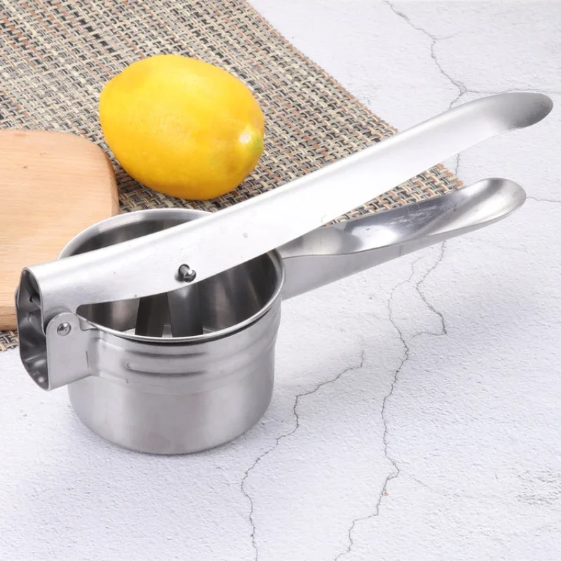 Potato Masher Kitchen Masher Ricer: Professional Potato Masher Hand Masher  Kitchen Tool Heavy Duty Anti- Handle Food jjalsooni - AliExpress