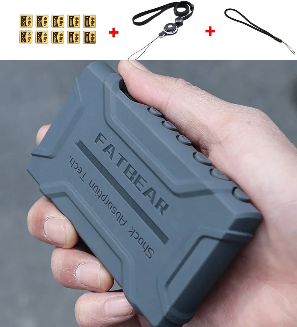 Fatbear Tactical Military Grade Rugged Antiurto Armor Case Cover Per Sony Walkman Nw A100 A105 A105Hn A106 A106Hn A100Tps