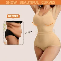 Body sans couture pour femmes, 1 pièce, contrôle de la taille et du ventre, modelant tout le corps, combinaison débardeur sans manches, Body façonnant le corps | 5