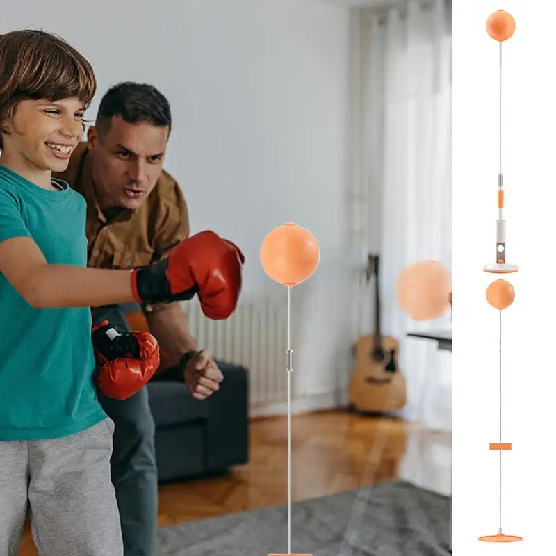 Reflex Punching Bag Freestanding Punching Ball Boxing Gear Sports Trainer Hand-Eye Coordination Workout Kit Speed Bag With Stand boxing punching bag
