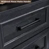 18" Farmhouse Nightstand with Charging Station, End Table with 2 Drawer Storage, Side Table, Bedside Cabinet for Bedroom or Livi 5