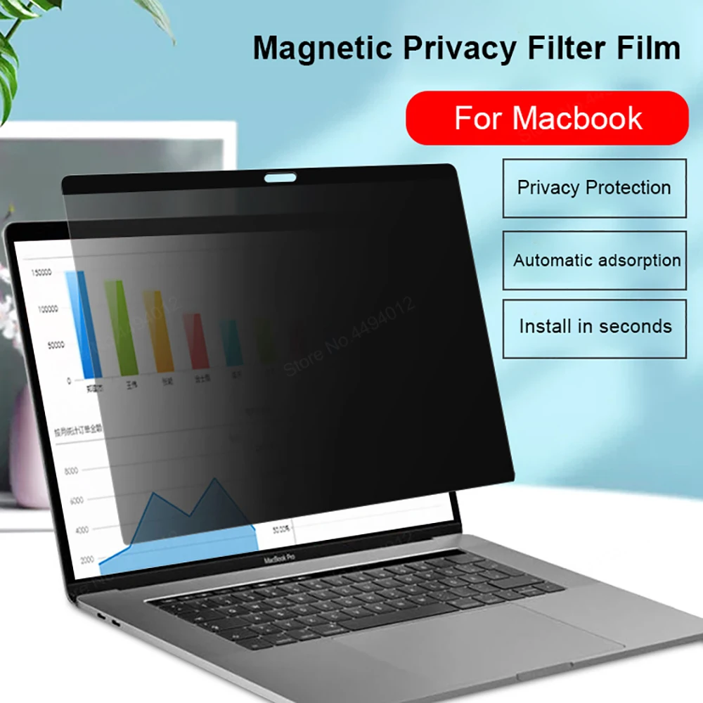 Filtro Magnetico Per La Privacy Del Laptop Per Macbook Pro 13 2021 2020 2019 2018 Compatibile Macbook Air 13 Proteggi Schermo Pellicola Rimovibile