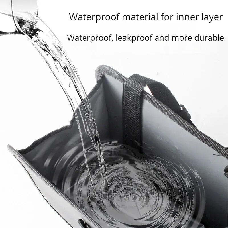 Car Trash Can Car Storage Bag Folding Portable Multifunctional Seat Back Hanging Waterproof