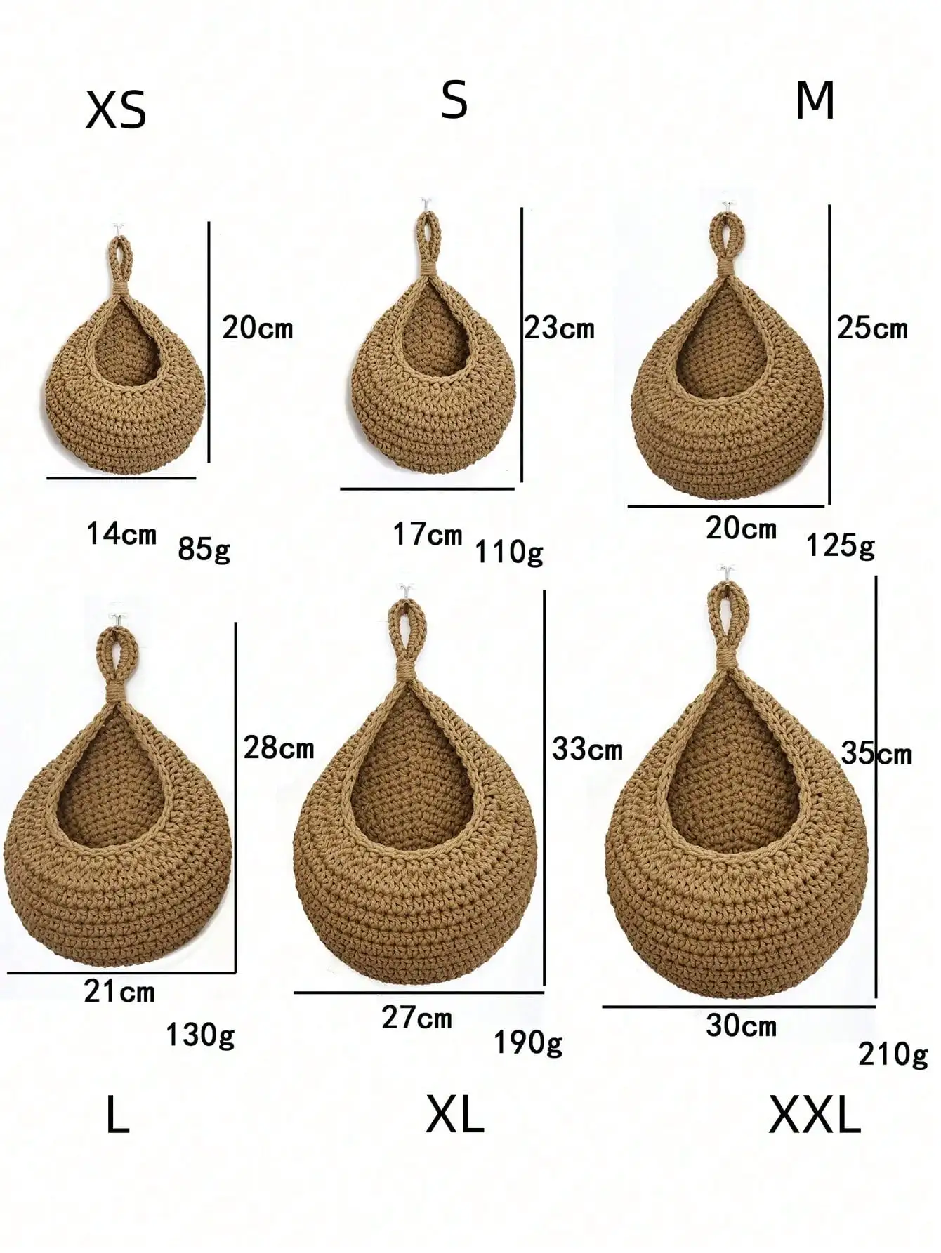 Wall Decor Hanging Basket 4