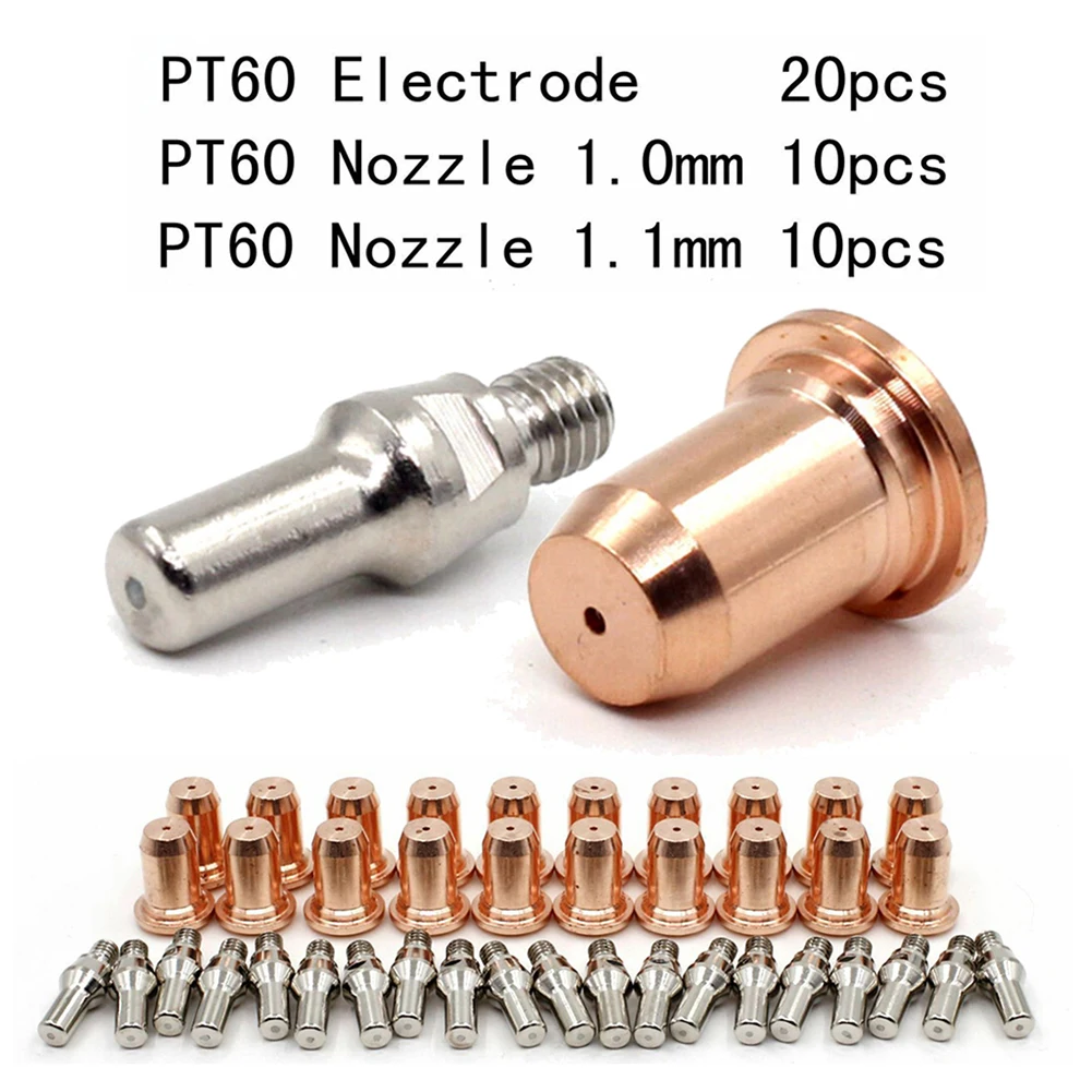 

40 Plasma Express Suite 1,0 мм 1.1 мм электрод 52582 для PT60 PT40 IPT - 40 Torch WS OEMED Расходные материалы для плазменной резки