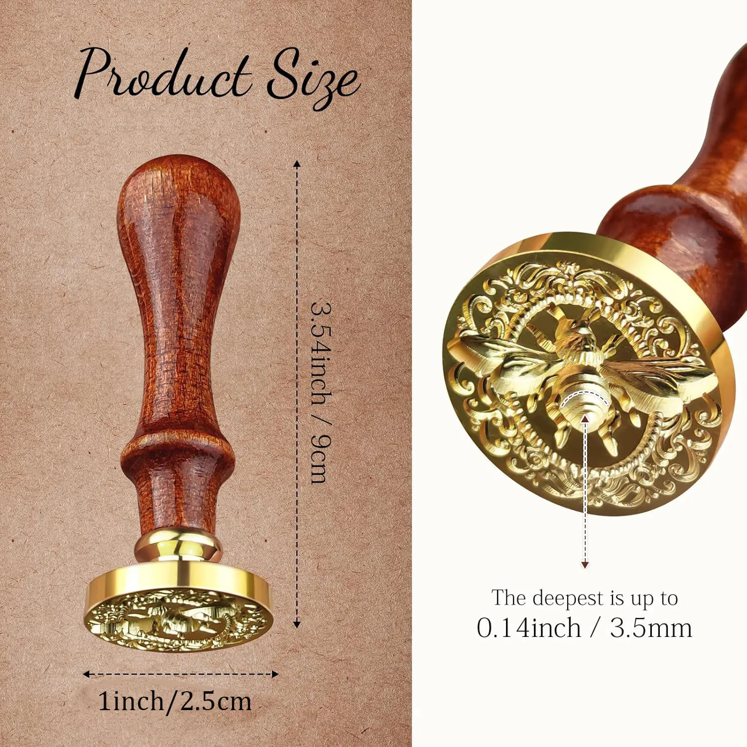 3D Bee Wax Seal Set 2