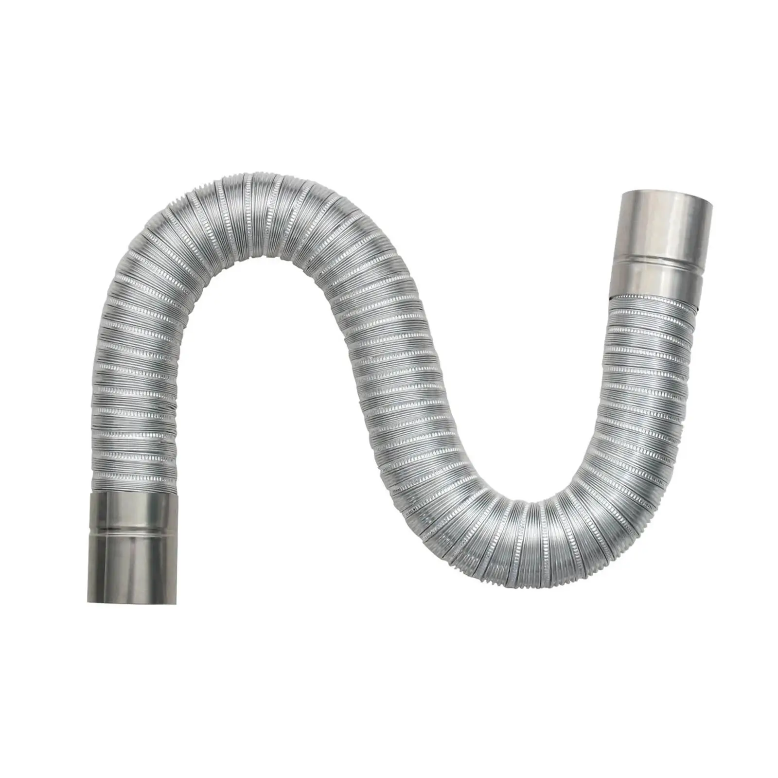 Stove Pipe Chimney Length Duct Tent Pipe Flexible Pipe Fire Place Hot Tents Wood  Stove Flue Extension Tube - AliExpress