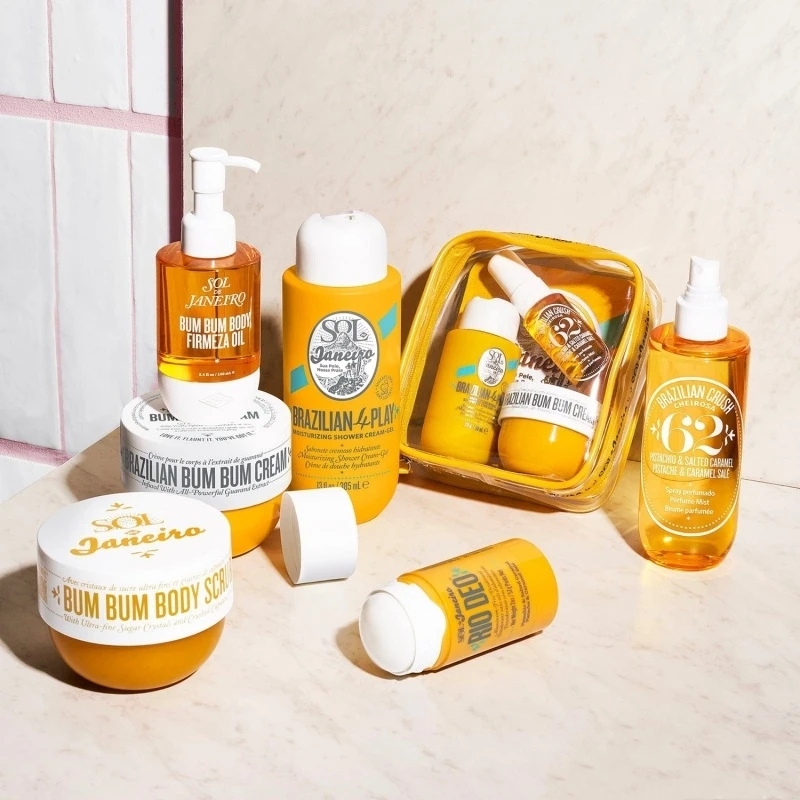 Brazilian Crush Cheirosa Deodorant Fruit Body Spray Mist Long Duration Fragrance Scent Moisturize The Skin Moisturizing Lipstick