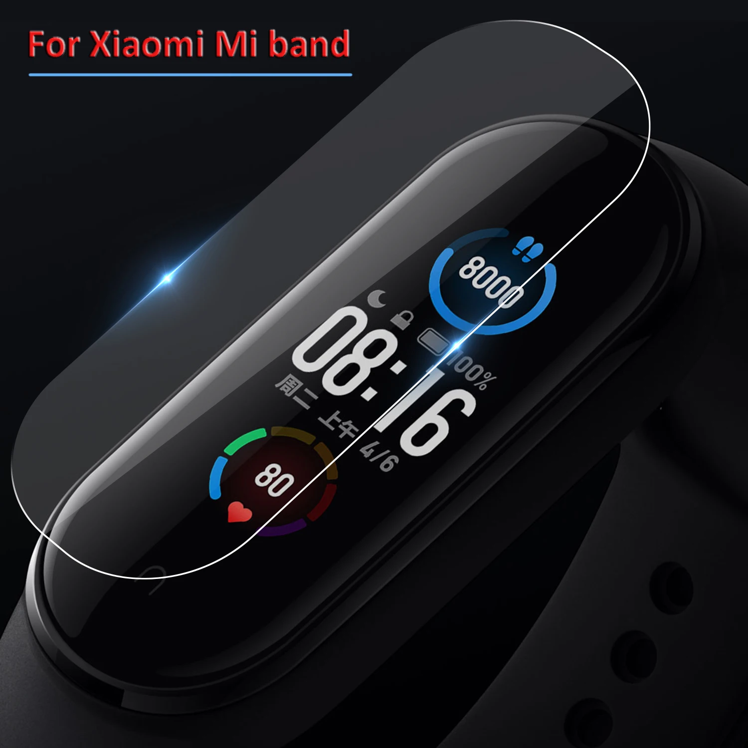 

Hydrogel Soft Screen Protectors for Xiaomi Mi Band 7 6 5 4 3 2Protective Film Smart Watch Wristband Xiaomi Miband Accessories HD