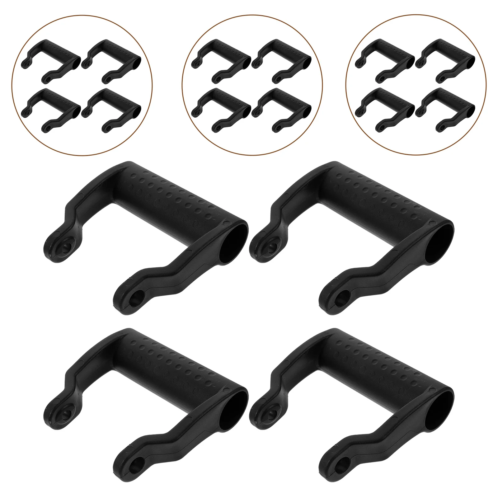 4 Pcs Angle Grinder Handle M8 Thread Side Handle Replacement Auxiliary For Grinder Attachments Parts Accessories
