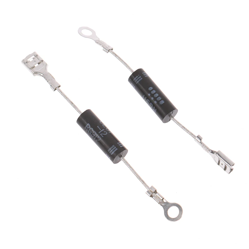 High Voltage Diodes 2Pcs 350mA 12KV For Microwave Ovens CL04-12 CL01-12 HVM12 T3512H HV03-12