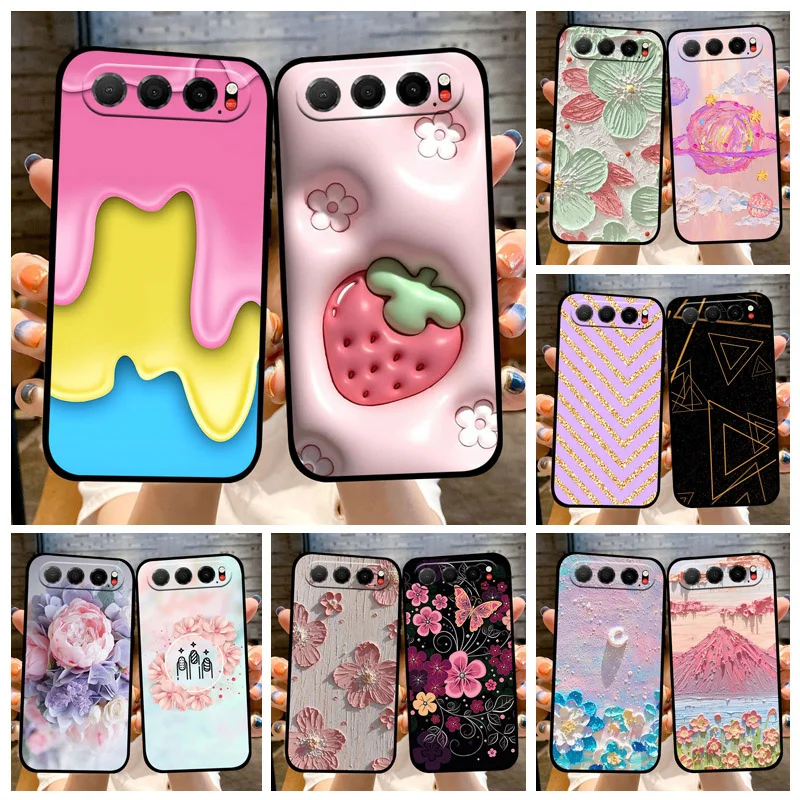 Cute Astronaut Soft TPU Protective Cover - Stylish Silicone Bumper Case